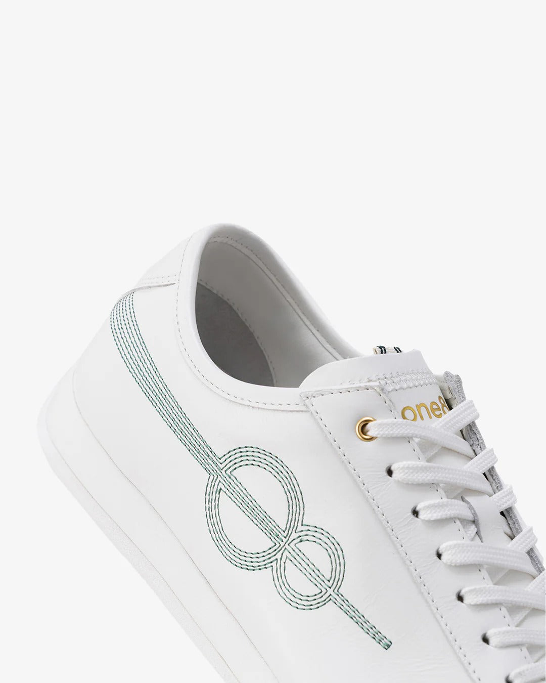 Woxxel Men's Premium White Leather Casual Sneakers | Lightweight Lace-Up Fashion Shoes | Comfortable Everyday Footwear
