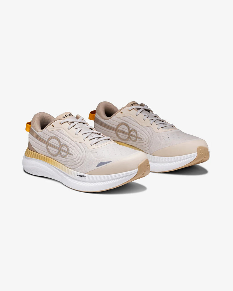 Woxxel Men's Premium Beige Running Shoes | Lightweight Cushioned Sports Shoes | Breathable Athletic Walking & Training Sneakers