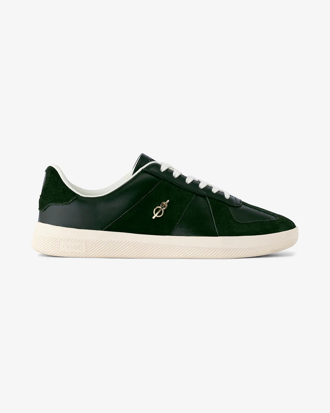 Woxxel Men's Premium Black Leather & Suede Casual Sneakers with Off-White Sole | Lightweight Lace-Up Fashion Shoes | Comfortable Everyday Footwear