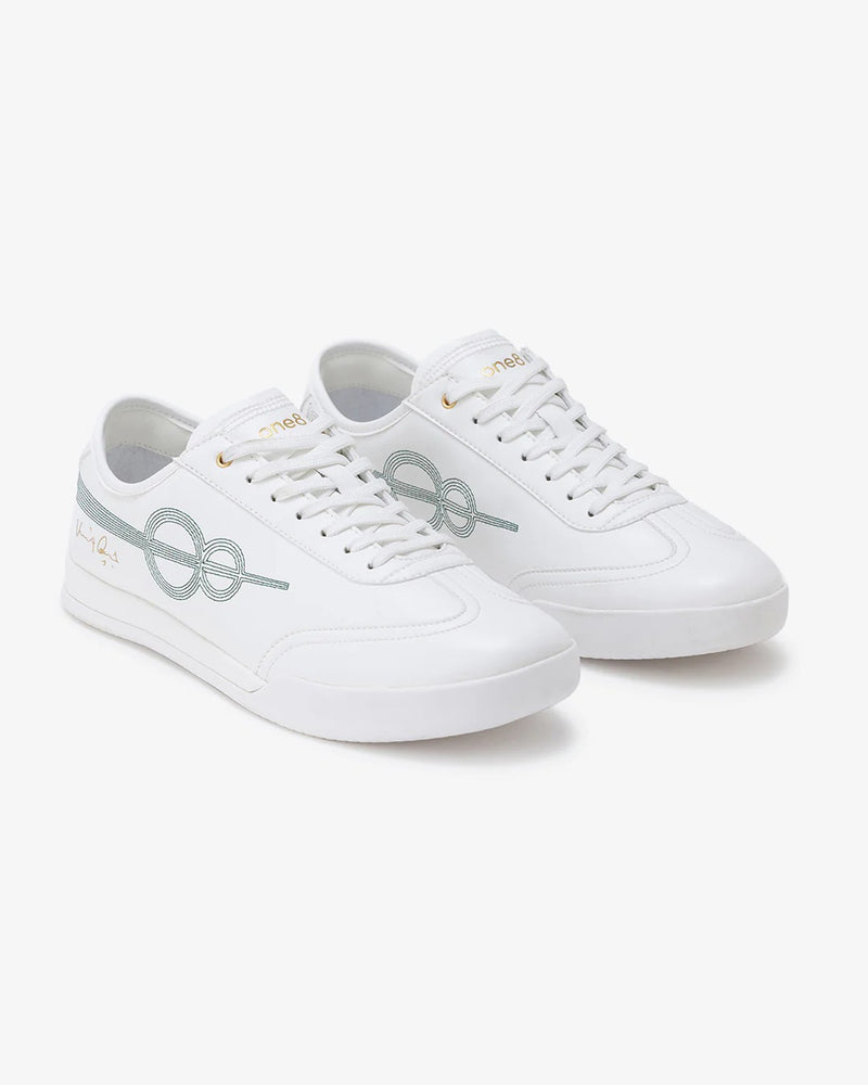 Woxxel Men's Premium White Leather Casual Sneakers | Lightweight Lace-Up Fashion Shoes | Comfortable Everyday Footwear
