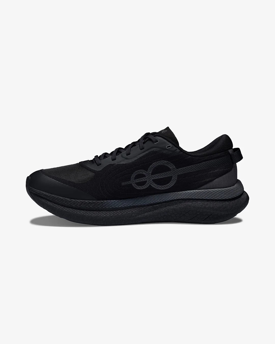 Woxxel Men's Premium Black Running Shoes | Lightweight Cushioned Sports Shoes | Breathable Athletic Walking & Training Sneakers