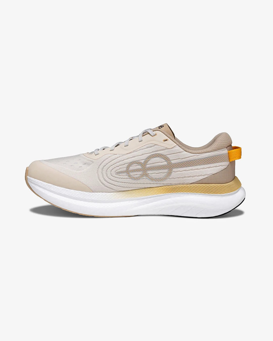 Woxxel Men's Premium Beige Running Shoes | Lightweight Cushioned Sports Shoes | Breathable Athletic Walking & Training Sneakers