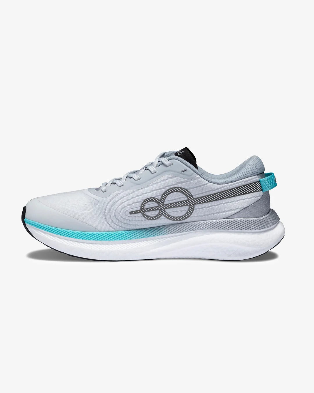 Woxxel Men's Premium White Running Shoes | Lightweight Cushioned Sports Shoes | Breathable Athletic Walking & Training Sneakers