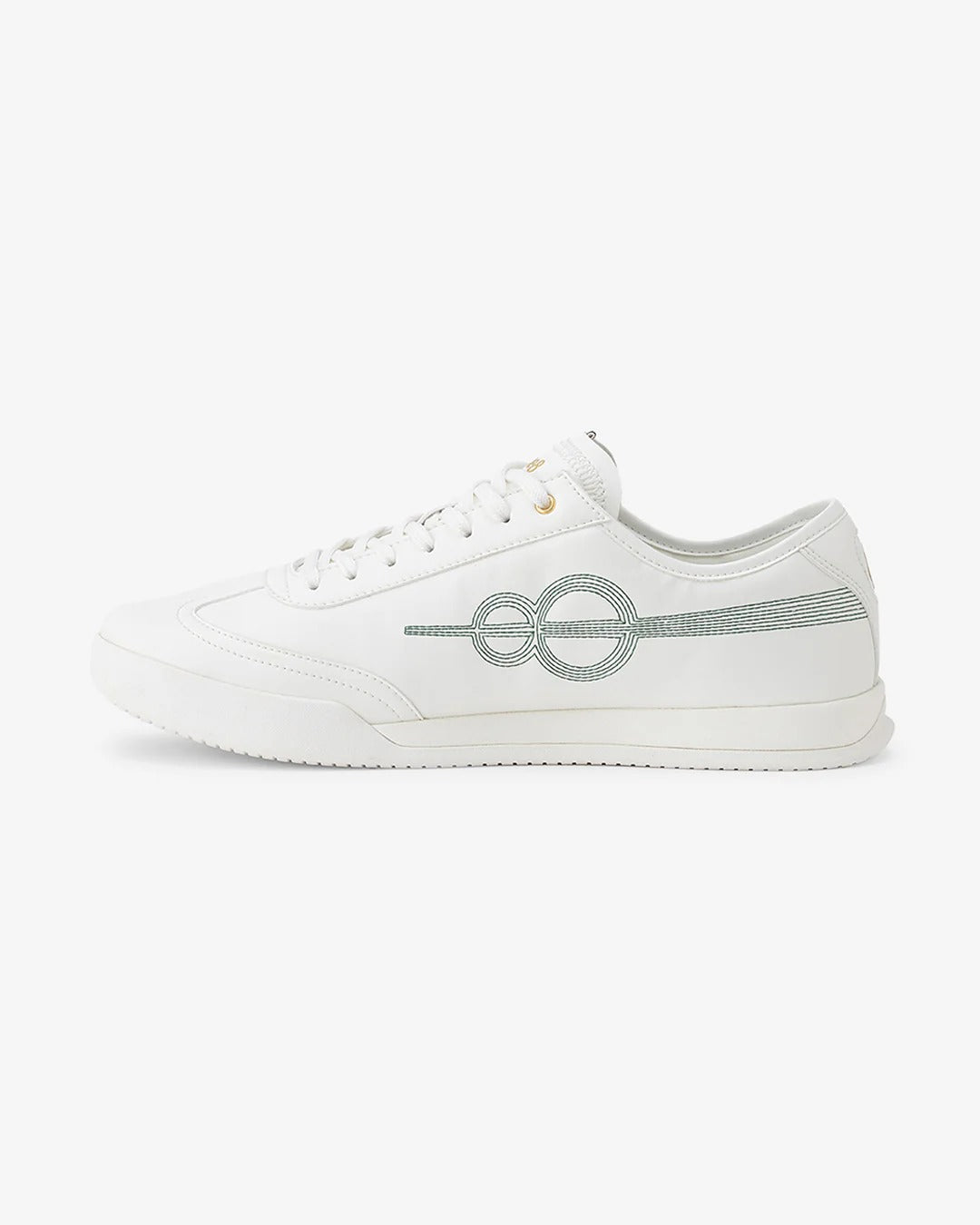 Woxxel Men's Premium White Leather Casual Sneakers | Lightweight Lace-Up Fashion Shoes | Comfortable Everyday Footwear