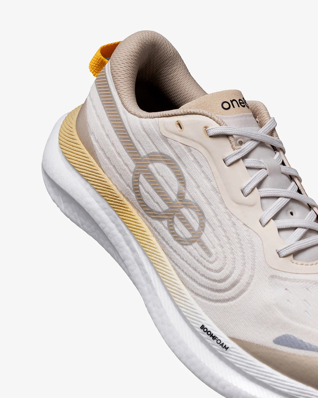 Woxxel Men's Premium Beige Running Shoes | Lightweight Cushioned Sports Shoes | Breathable Athletic Walking & Training Sneakers