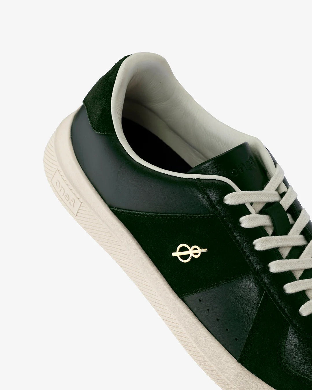 Woxxel Men's Premium Black Leather & Suede Casual Sneakers with Off-White Sole | Lightweight Lace-Up Fashion Shoes | Comfortable Everyday Footwear