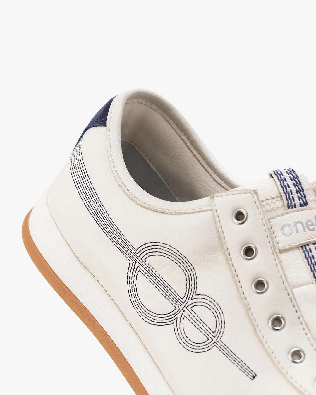 Woxxel Men's Premium Off-White Leather Slip-On Casual Sneakers with Gum Sole | Lightweight Comfortable Everyday Fashion Shoes